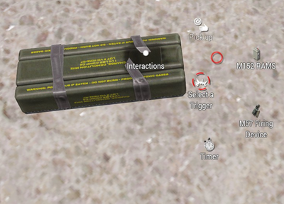 Selection of a Detonator when arming an explosive charge