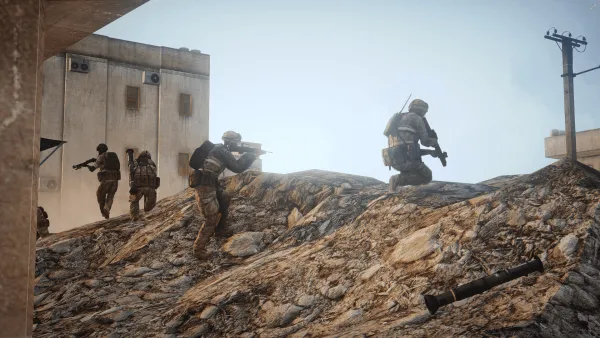 Photograph from Operation Honeybadger (2001) XXXII - Battle of Basra (Part IV: Bravo Platoon)