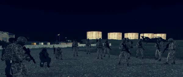Photograph from Operation Daesh Dawn IV - Lights Out
