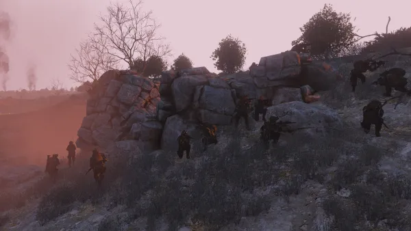 Photograph from Operation Brimstone (2014) LIX - Men On Fire