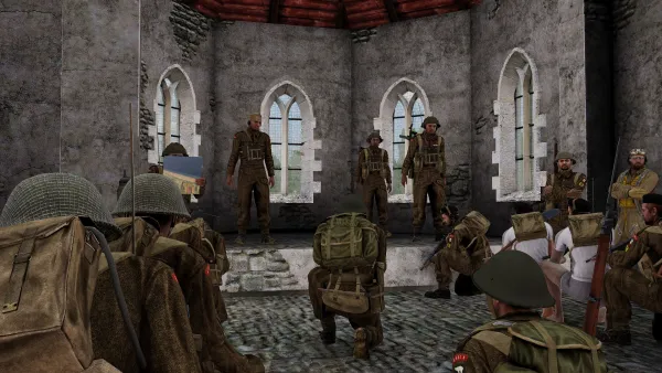 Photograph from Operation Giantsbane (1940s) XX - La Pointe du Hoc