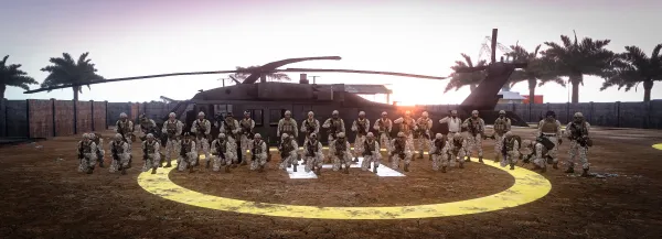 Photograph from Operation Pavise (2022) I - Day 1