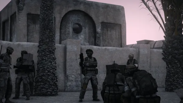 Photograph from Operation Honeybadger (2001) XXXII - Battle of Basra (Part IV: Bravo Platoon)