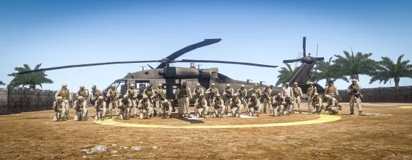 Photograph from Operation Pavise (2022) I - Day 1