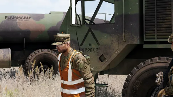 Photograph from Training Exercise 284 - T-II Combat Support: Support Engineers