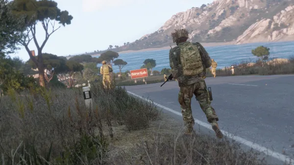 Photograph from Training Exercise 9 - Support FTX