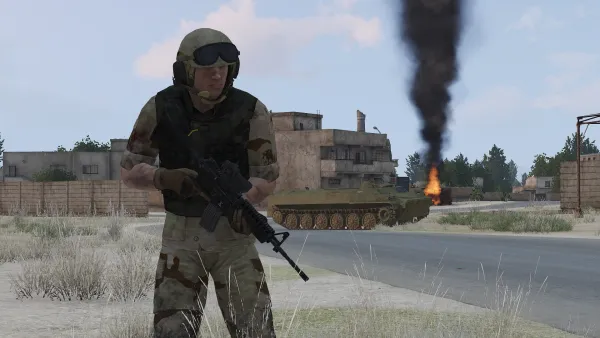 Photograph from Operation Honeybadger (2001) XVIII - The Defense of Dilshad