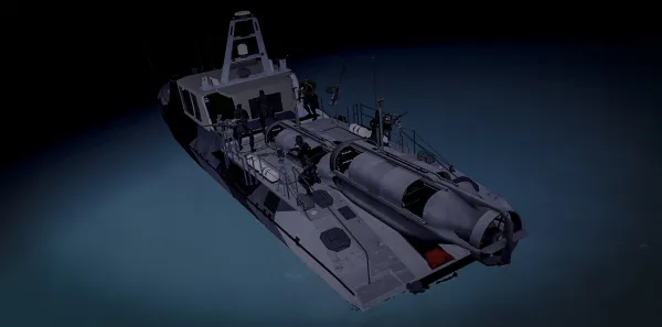 Photograph from Operation Pavise (2022) V - Dark Waters