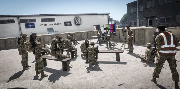 Photograph from Training Exercise 16 - Basic Training FTX