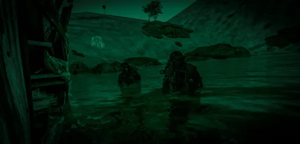 Photograph from Operation Pavise (2022) V - Dark Waters