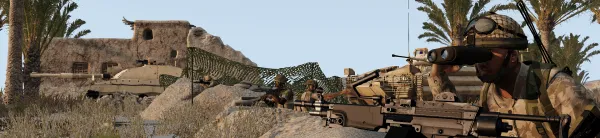 Photograph from Operation Honeybadger (2001) XX - Battle of Basra (Part I)