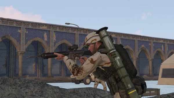 Photograph from Operation Honeybadger (2001) XVIII - The Defense of Dilshad
