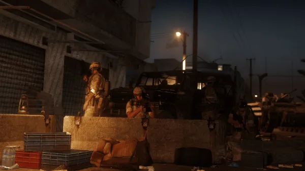 Photograph from Operation Honeybadger (2001) XXXV - Battle of Basra (Part V)