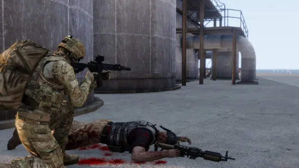 Photograph from Training Exercise 9 - Support FTX