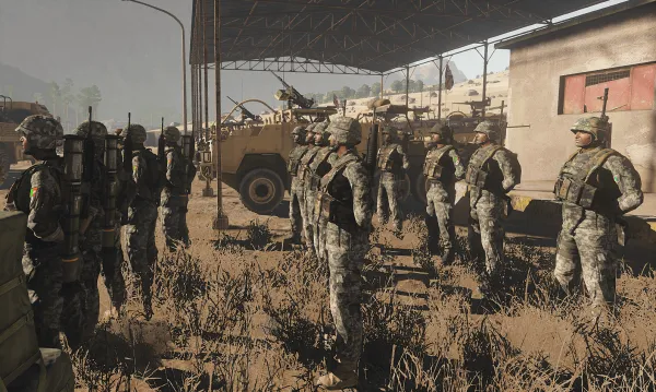 Photograph from Operation Fulcrum (2013) IV - A break in the clouds