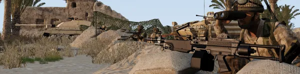 Photograph from Operation Honeybadger (2001) XX - Battle of Basra (Part I)