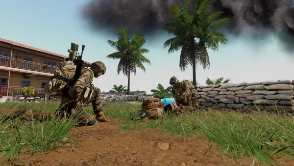 Photograph from Operation Ember II - Day 1