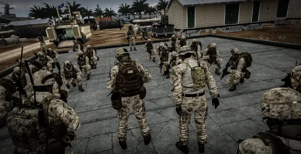 Photograph from Operation Pavise (2022) IV - Day 3