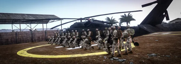 Photograph from Operation Pavise (2022) I - Day 1