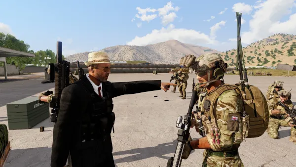 Photograph from Operation Fulcrum (2013) XXXVIII - Diplomatic Visit