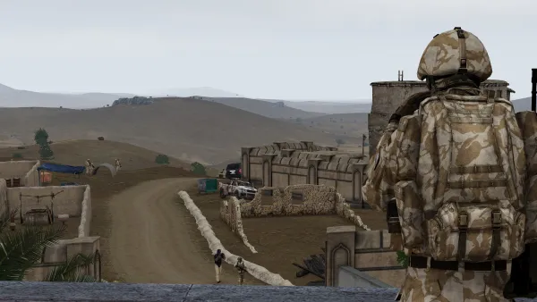 Photograph from Operation Enduring Freedom (2009) XXII - Bum-py Ride