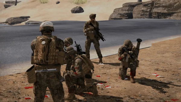Photograph from Operation Pavise (2022) XX - Sandhoppers
