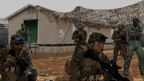 Photograph from Operation Pavise (2022) XX - Sandhoppers