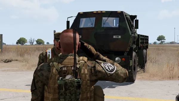 Photograph from Training Exercise 284 - T-II Combat Support: Support Engineers
