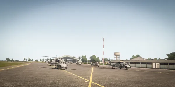 Photograph from Training Exercise 43 - Rotary Pilot (General)