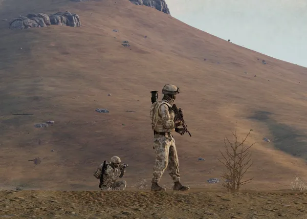 Photograph from Operation Enduring Freedom (2009) XVI - Keeping the Peace