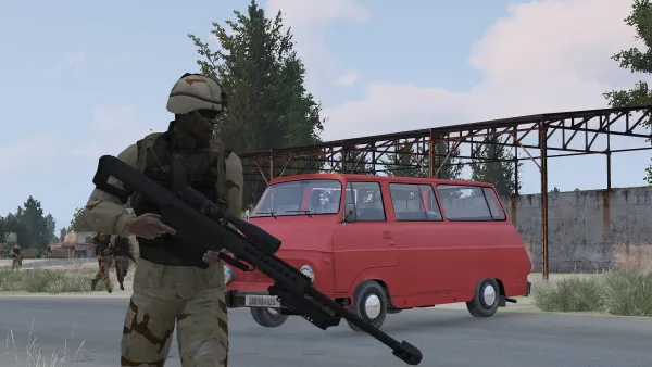 Photograph from Operation Honeybadger (2001) XVIII - The Defense of Dilshad