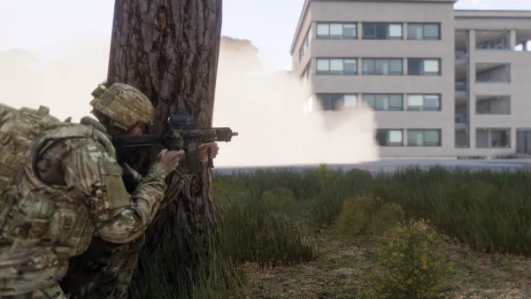 Photograph from Training Exercise 9 - Support FTX