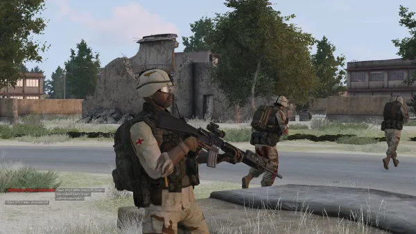 Photograph from Operation Honeybadger (2001) XVIII - The Defense of Dilshad