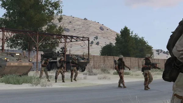 Photograph from Operation Honeybadger (2001) XVIII - The Defense of Dilshad