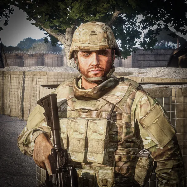 Photograph from Training Exercise 16 - Basic Training FTX