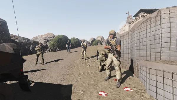 Photograph from Operation Brimstone (2014) LVI - Danger Line