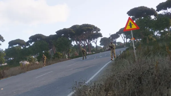 Photograph from Training Exercise 9 - Support FTX