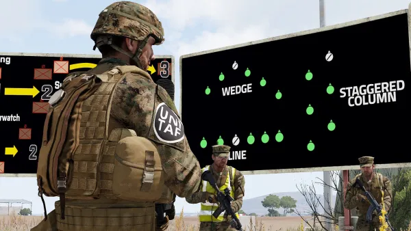 Photograph from Training Exercise 300 - T-I Core Infantry: Fireteam Skills and Drills