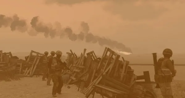 Photograph from Operation Honeybadger (2001) XXVIII - Battle of Basra (Part III)