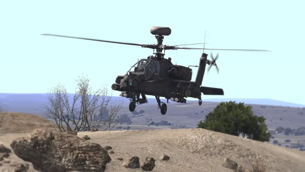 Photograph from Training Exercise 117 - T-II Rotary: Close Air Support