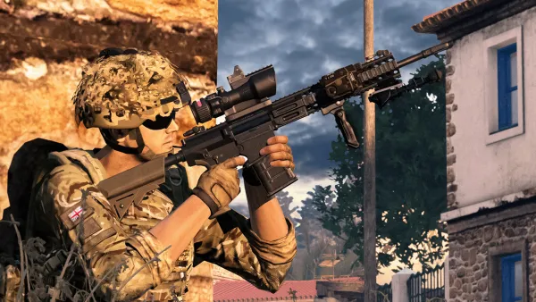 Photograph from Training Exercise 634 - T-I Marksmanship: Squad Designated Marksman