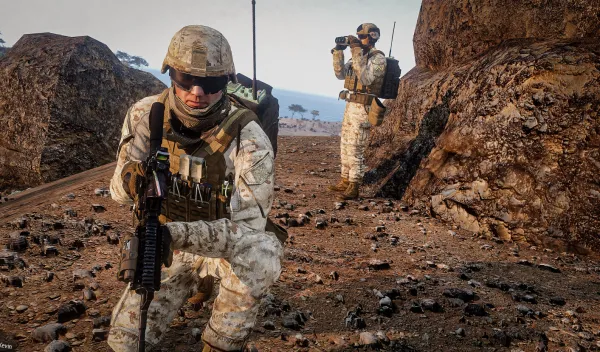 Photograph from Operation Pavise (2022) II - Day 2