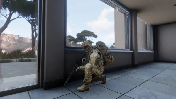 Photograph from Training Exercise 9 - Support FTX