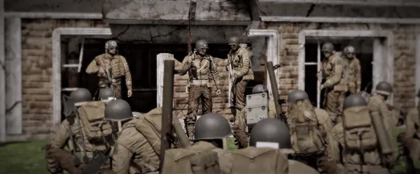 Photograph from Operation Giantsbane (1940s) VI - Collville Offensive