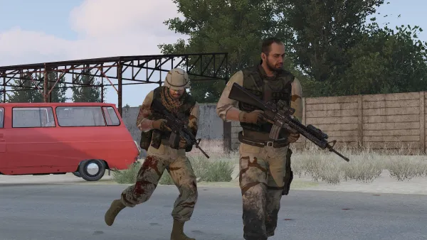 Photograph from Operation Honeybadger (2001) XVIII - The Defense of Dilshad