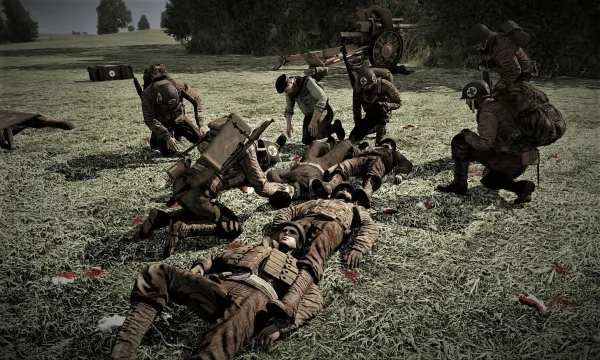 Photograph from Operation Giantsbane (1940s) VI - Collville Offensive