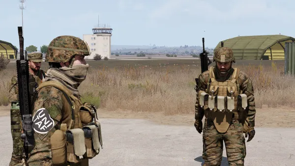 Photograph from Training Exercise 284 - T-II Combat Support: Support Engineers