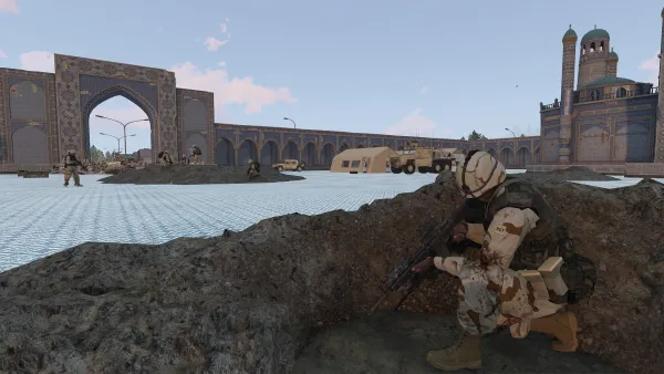 Photograph from Operation Honeybadger (2001) XVIII - The Defense of Dilshad