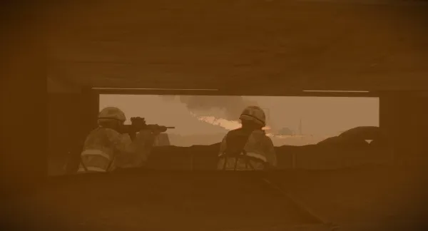 Photograph from Operation Honeybadger (2001) XXVIII - Battle of Basra (Part III)