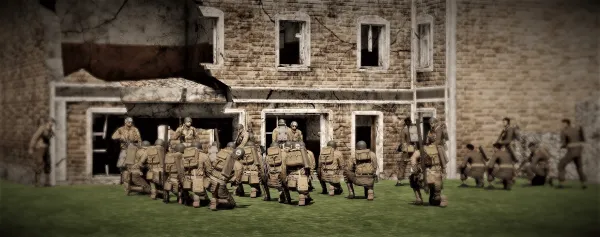 Photograph from Operation Giantsbane (1940s) VI - Collville Offensive